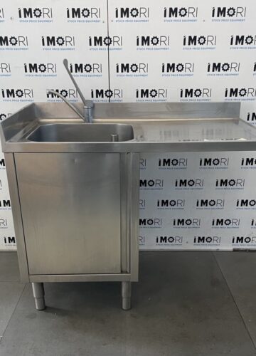 Lavello Con Vasca Inox E Sgocciolatoio A Destra Usato